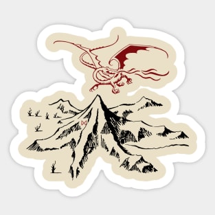 Dragon Smaug Sticker